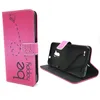 Handyhülle Tasche für Handy ZTE Blade V7 Lite Be Happy Pink Produktbild-Vorschau 2