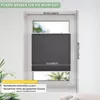 An illustration showing how to measure a window for installing a pleated blind. Produktbild-Vorschau