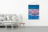 MuchoWow® Textilposter Flamingo - Wasser - Tropisch - Rosa Produktbild-Vorschau 3