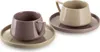 HowHomely Set di tazze Luna - Design elegante beige/rosa Anteprima dell’immagine prodotto 4