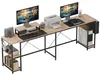 HOMCOM L-vormig bureau, 168 x 120 cm, hoekbureau met Productafbeelding-voorbeeld 1