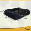 Purlov 26914 Orthopädisches Hundebett 65 x 55 cm, Größe S, Produktbild-Vorschau 9