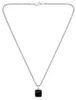 Modisches Stahlcollier mit Onyx Odell 1580648 Produktbild-Vorschau 1