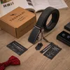 Černý pánský pásek do kalhot, 125 cm, automatický, přírodní Náhled obrázku produktu 8
