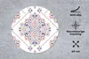MuchoWow® Mauspad Mousepad Muster - Blumen - Mandala 40x40 Produktbild-Vorschau 2