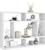 vidaXL Nástenná polica biela 75x16x55 cm Materiál drevo Náhľad obrázku produktu 3