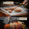 Grillspachtel 2er Set aus Edelstahl – Profi Plancha zubehör Produktbild-Vorschau 7