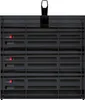 Organizer-Set 3-teilig stapelbar mit Wandmontage mit Boxen Produktbild-Vorschau 17