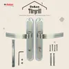 DOMINO Türgriff 78 Drückergarnitur WC - Badezimmer Set | Produktbild-Vorschau 9