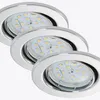 Ensemble de 3 spots encastrables LED Briloner PRISMA, Voir les images du produit 6