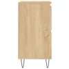 vidaXL Sideboards 2 pcs. chêne Sonoma bois composite Voir les images du produit 7