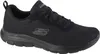 A black Skechers Flex Appeal 4.0 Brilliant View shoe is shown from the side against a white background. Voir les images du produit