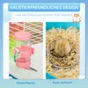 PawHut Kleintierkäfig Nagerkäfig Kleintierstall mit Rampe Produktbild-Vorschau 6