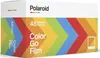 A box of Polaroid instant film with a colorful chevron pattern. Produktbild-Vorschau
