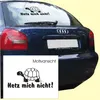 KFZ-Aufkleber- Hetz mich nicht, Spruch Produktbild-Vorschau 2