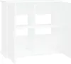 vidaXL Support pour aquarium Blanc 81x36x73 cm Bois Voir les images du produit 6