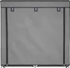 vidaXL Szafka na buty z pokrywą Szara 115 x 28 x 110 cm Podgląd zdjęcia produktu 3
