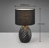 Lampada da tavolo decorativa in Vetroceramica con paralume Anteprima dell’immagine prodotto 6