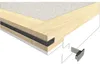 ECLISSE Schiebetürblatt CPL weiß (ähnich RAL 9016) Produktbild-Vorschau 4