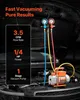 Pompa per vuoto VEVOR con manometro, 3,5 CFM 99 L/min, 180 Anteprima dell’immagine prodotto 2