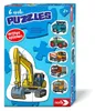 Noris 6 erste Puzzles - Fahrzeuge, Kinderpuzzle, Kinder Produktbild-Vorschau 1
