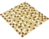 Glasmosaik mit Naturstein XCM M820 30,5x32,2 cm beige/braun Produktbild-Vorschau 5
