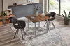 Esszimmertisch 90x90 cm Billy, echte Baumkante, Esstisch Produktbild-Vorschau 2