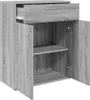 vidaXL Sideboard Gris Sonoma 60x30x75 cm Bois composite Voir les images du produit 3