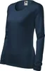 Langärmeliges Baumwoll-T-Shirt für Damen, 95% Baumwolle, 5% Produktbild-Vorschau 3