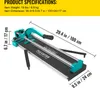 SucceBuy Taglierina manuale da 31 pollici per piastrelle a Anteprima dell’immagine prodotto 7