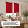 Estika Rollo ohne Bohren - 75 x 220 cm - Dunkelrot - Produktbild-Vorschau 4