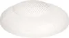 A white, dome-shaped doorbell with a ribbed top section is shown against a white background. Podgląd zdjęcia produktu