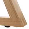 Close-up of wooden furniture leg joint. Náhled obrázku produktu