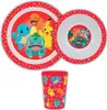 Pokemon Pikachu und Freunde Kinder 3 teiliges Set Teller Produktbild-Vorschau 1