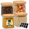 Glasbehälter für die Küche, 750 ml, Set mit 4 Stück [BS104] Produktbild-Vorschau 9