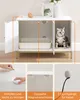 Feandrea Katzenklo-Schrank, Katzentoilette, mit Kratzmatte, Produktbild-Vorschau 6