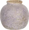 Clayre & Eef Vase 8 cm Violett Keramik Produktbild-Vorschau 1