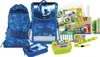 JOLLY Schulranzen-Set ERGONOMIC FLEXI Kunstfaser blau Produktbild-Vorschau 1