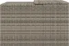 vidaXL Mähroboter-Garage Grau 86x90x52/57 cm Poly Rattan Produktbild-Vorschau 6