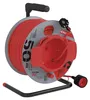 Prodlužovací kabel na bubnu 50 m / 1 zásuvka / červený / PVC / 230 V / 1,5 mm2 Produktbild-Vorschau