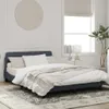 vidaXL Bettgestell "Dover" Dunkelgrau 140x200 cm Samt Produktbild-Vorschau 10