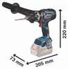 BOSCH Professional 06019J5001 BOSCH Professional GSR Anteprima dell’immagine prodotto 3