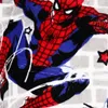 Marvel Spiderman Kuschelponcho Kuscheldecke mit Ärmeln Produktbild-Vorschau 3