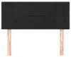 vidaXL Kopfteil Schwarz 90x5x78/88 cm Samt Produktbild-Vorschau 3