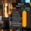 Fiérza Tischkamin 40 cm – Bioethanol Tischfeuer Komplettset Produktbild-Vorschau 8