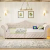 Merax slaapbank met dagbed, 90x200 cm, met uitschuifbed, Productafbeelding-voorbeeld 2