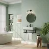 DeerValley Modernes Wand Waschbecken Mit Schwarzem Produktbild-Vorschau 2
