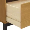 vidaXL Sideboard mit Glastür FLAM 80x40x80 cm Massivholz Produktbild-Vorschau 9