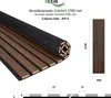 HEXIM Akustikpaneele 278x60cm - flexible Lamellenwand Holz Produktbild-Vorschau 2