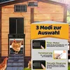 Jayseuw automatická klapka na kuřata, otevírání dveří na Náhled obrázku produktu 3